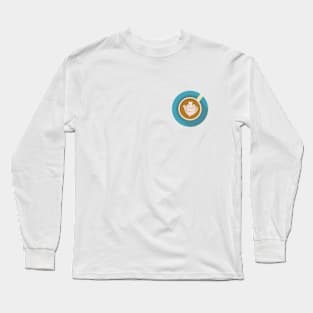 Flat White Long Sleeve T-Shirt